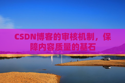 CSDN博客的审核机制，保障内容质量的基石